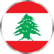 Flags Asia Lebanon Round 