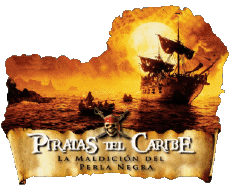 Multimedia Películas Internacional Piratas del Caribe La Maldicion del perla Negra Logotipo Español 