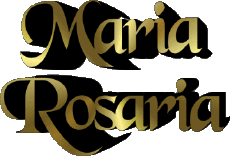 Vorname WEIBLICH - Italien M Zusammengesetzter Maria Rosaria 