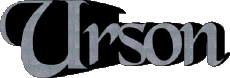 First Names MASCULINE -  UK - USA - IRL - AUS - NZ U Urson 