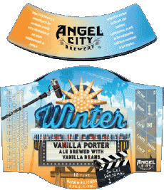 Winter - Vanilla porter-Drinks Beers USA Angel City Brewery Winter - Vanilla porter