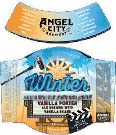 Winter - Vanilla porter-Drinks Beers USA Angel City Brewery 