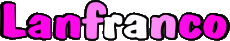 Nome MASCHIO -  Italia L Lanfranco 