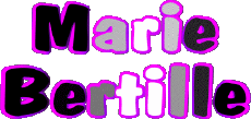 Prénoms FEMININ - France M Composé Marie Bertille 