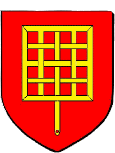 Blasón-Banderas Francia Departamentos - Ciudades 73 UGINE Blasón