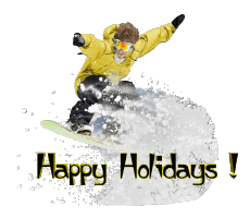 Messages English Happy Holidays Winter Serie 04 