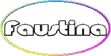 Prénoms FEMININ - Espagne F Faustina 