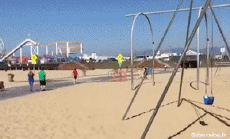 Humor -  Fun PEOPLE Swings Fun Win 