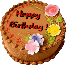 Mensajes Inglés Happy Birthday Cakes 005 
