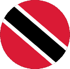 Drapeaux Amériques Trinité et Tobago Rond 