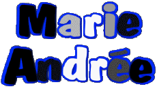 Prénoms FEMININ - France M Composé Marie Andrée 