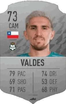 Multimedia Vídeo Juegos F I F A - Jugadores  cartas Chile Diego Valdés 