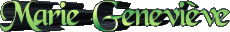Prénoms FEMININ - France M Composé Marie Geneviève 