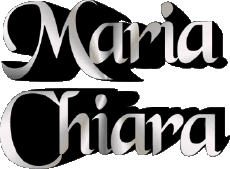 Nombre FEMENINO - Italia M Compuesto Maria Chiara 