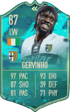 Multimedia Videogiochi F I F A - Giocatori carte Costa d'Avorio Gervais Yao Kouassi - Gervinho 