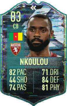 Multimedia Videospiele F I F A - Karten Spieler Kamerun Nicolas Nkoulou 