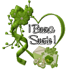 Messages Espagnol Buena Suerte Fond Transparent 07 