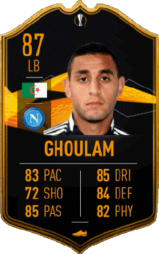 Multimedia Videogiochi F I F A - Giocatori carte Algeria Faouzi Ghoulam 