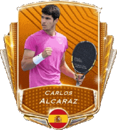 Sport Tennisspieler Spanien Carlos Alcaraz 