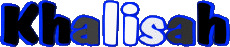 Nombre FEMENINO - Magreb Musulmán K Khalisah 