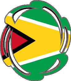 Bandiere America Guyana Forma 01 