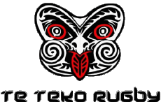 Sports Rugby Club Monde Logo Nouvelle Zélande T Te Teko RFC 