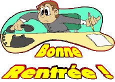 Nachrichten Französisch Bonne Rentrée Transparenter Hintergrund 08 