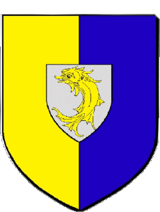 Wappen-Fahnen Frankreich Abteilungen - Städte 38 CHIMILIN Wappen