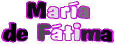 Nombre FEMENINO - España M Compuesto María de Fátima 
