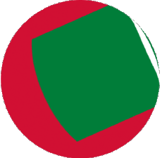 Flags Asia Maldives Sphere - Cube 