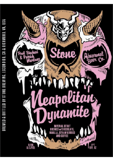 Neapolitan Dynamite-Getränke Bier USA Stone Brewing co 