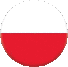 Drapeaux Europe Pologne Rond 