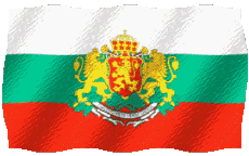 Bandiere Europa Bulgaria Sventola 