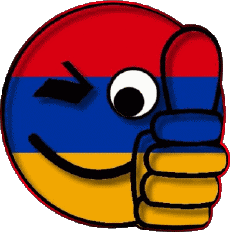 Banderas Asia Armenia Smiley - OK 
