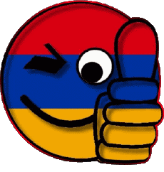 Bandiere Asia Armenia Faccina - OK 