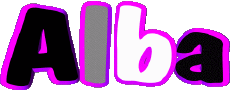 Prénoms FEMININ - Allemagne A Alba 