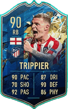 Multi Média Jeux Vidéo F I F A - Joueurs Cartes Angleterre Kieran Trippier 