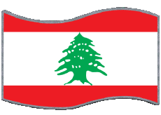 Fahnen Asien Libanon Rechteck 