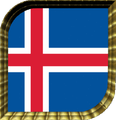 Banderas Europa Islandia Plaza 