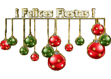 Mensajes Español Felices Fiestas Serie 08 