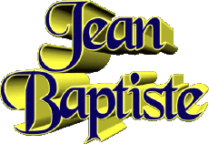 Prénoms MASCULIN - France J Composé Jean Baptiste 