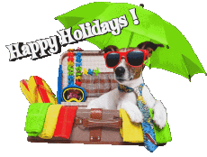 Messages English Happy Holidays Transparent Background 11 