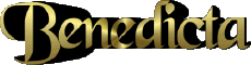 Vorname WEIBLICH  - UK - USA - IRL - AUS - NZ B Benedicta 