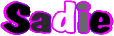 Prénoms FEMININ - UK - USA S Sadie 