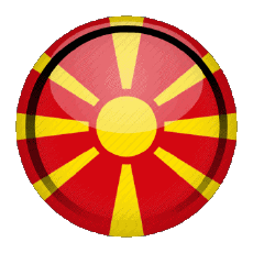 Flags Europe Macedonia Round - Rings 