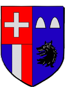 Blason-Drapeaux France Départements - Villes 39 LES ROUSSES Blason