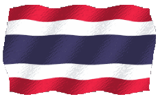 Flags Asia Thailand Waving 