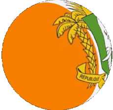 Flags Africa Ivory Coast Sphere - Cube 