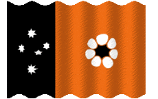 Bandiere Oceania Australia Northern Territory Sventola 