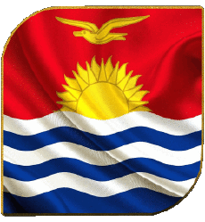 Fahnen Ozeanien Kiribati Platz 